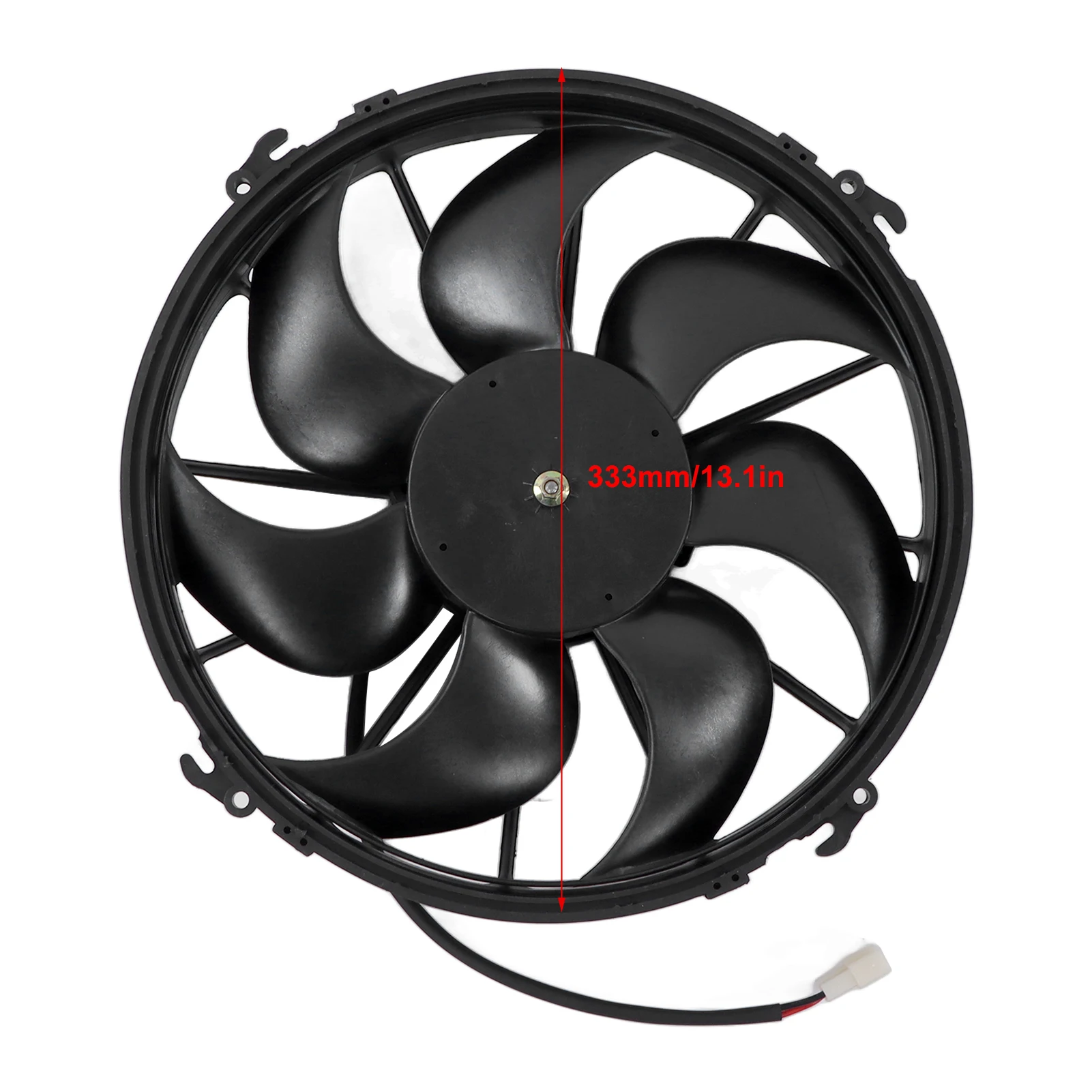 

Car Air Conditioner Cooling Fan 24V 3200r/min Pull Type 7 Blades for Buses Trucks