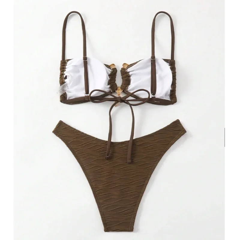 Bikinis sexis de verano, trajes de baño para mujer, traje de baño Push Up para mujer, ropa de baño para playa, trajes de baño, conjunto de Bikini brasileño, bañista para piscina