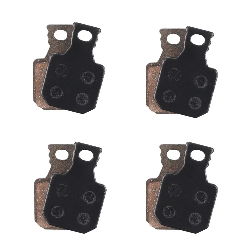 Red Brake Pads Silent Mountainbike M7 MT5 MT7 SH901 4 Pairs Resin Slim Size Bicycle Parts For M5 Useful