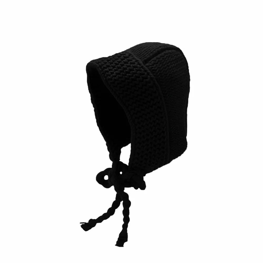 

Trendy Thickened Woolen Cap Warm Soft Winter Cap Hood Earmuff Large Head Circumference Warm Hat Autumn Winter
