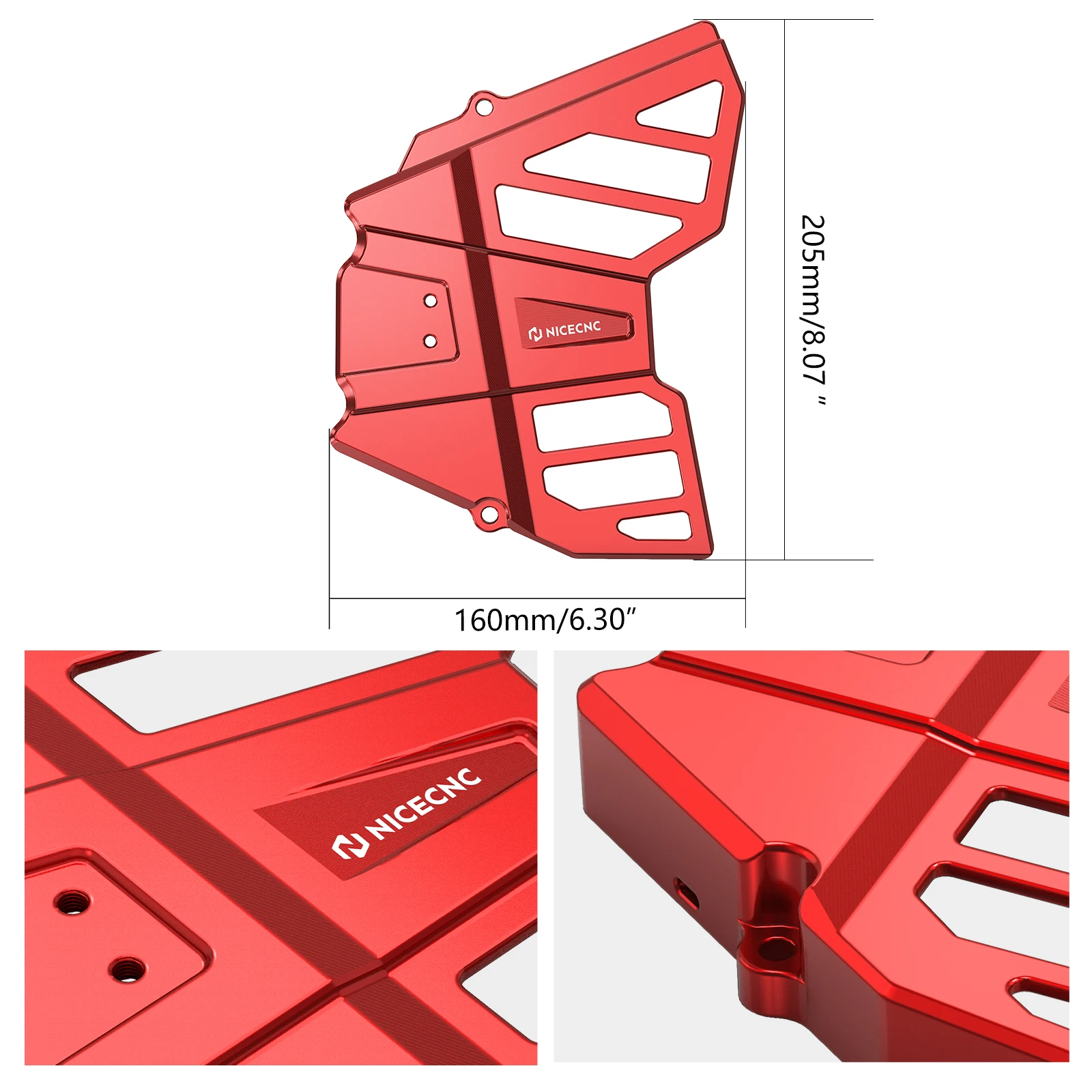 Für Honda CRF1100L Africa Twin Adventure Sports Africa Twin CRF1100L 2020-2025 Vorderer Kettenradschutz CRF1000L Africa Twin ADV – Detail 10
