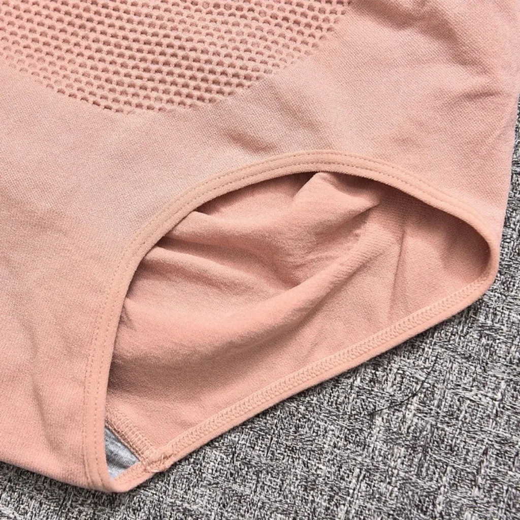 Bragas cálidas de palacio para mujer, ropa interior sin costuras de panal 3D de estilo japonés, lencería suave y cómoda con Control de barriga y levantamiento de cadera