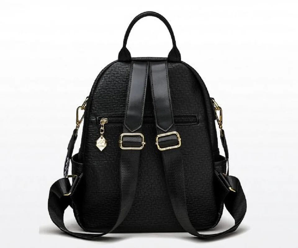 2025 New Women's Fashion Designer High Quality Leather Backpacks Large Capacity Casual Travel Shoulder Bags Totes Messenger Bag