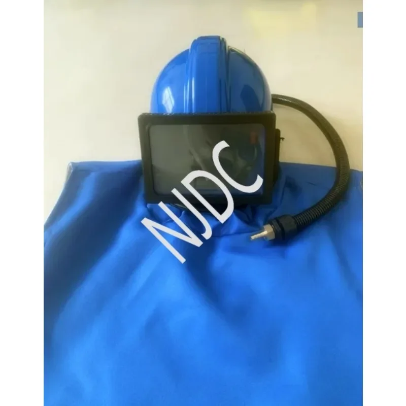 Sand Blast Helmet, Sandblasting  Hood with Air Breathing Hose