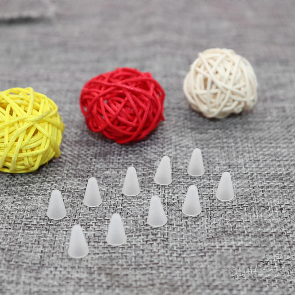 

10pcs Stylus Pen Protective Cover Silicone Nib Tip Cap Silent Compatible Pencil Dustproof Durable Easy Carry