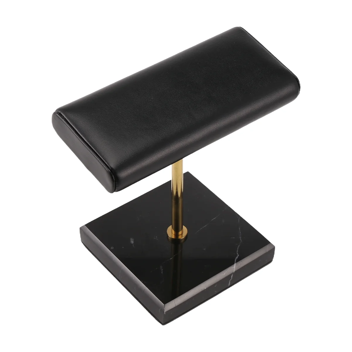 FZFZ 黒大理石ベース時計スタンドゴールド金属棒ディスプレイ小道具ブレスレットジュエリー長く配置スタンド