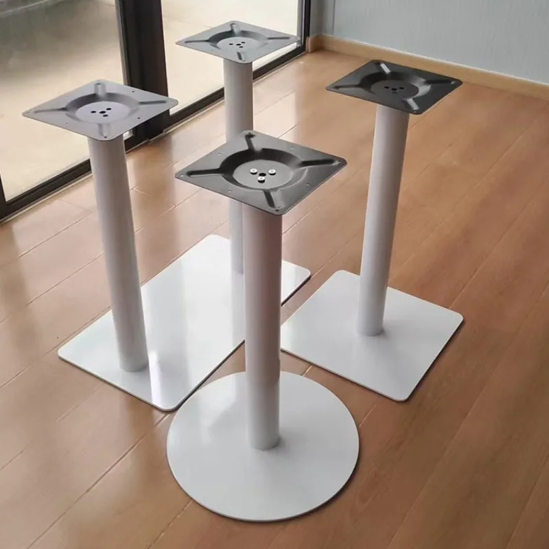 Restaurant table foot Western restaurant Milk tea shop Cafe legs Rock slab dining White base foot
