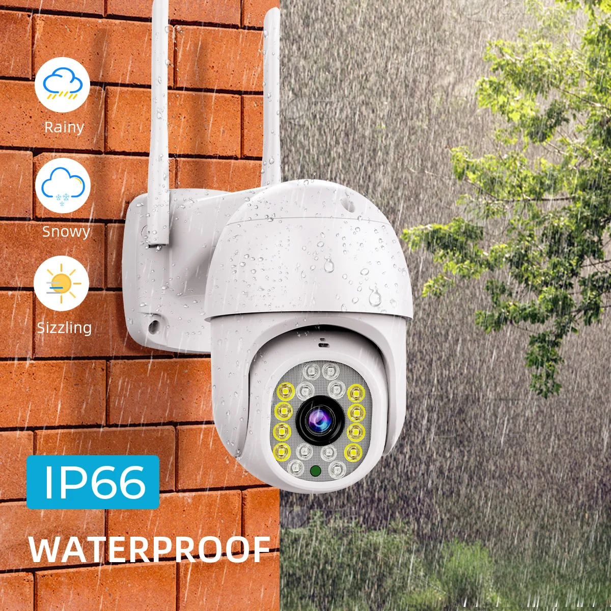 ICSee Wifi IP Camera 8MP 4K CCTV Surveillance Cameras 5X Zoom Outdoor 5MP Wireless PTZ Camera Auto Tracking AI Human Detect