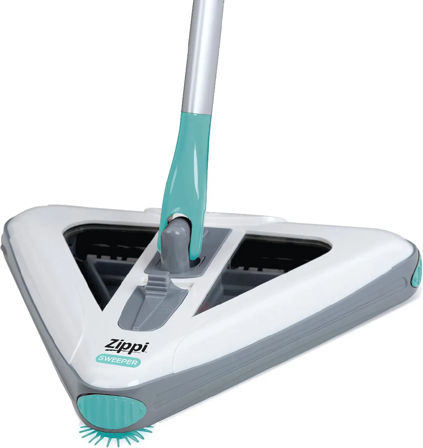 Sweeper Standard - 2024 New and Improved Lightweight Sweeper, Perfect for Short Carpet Hardwood and Tile, Triangular Desig