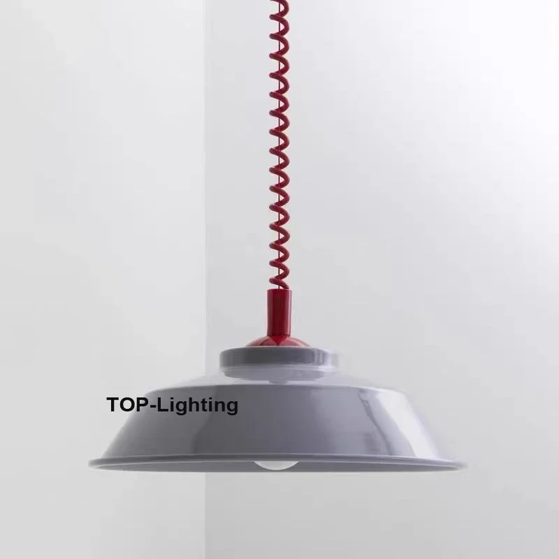 

Bauhaus Chandeliers Nordic LED Pendant Lights Bedroom Besides Living Room Dining Room Restaurant Modern Color Hanging Lamp