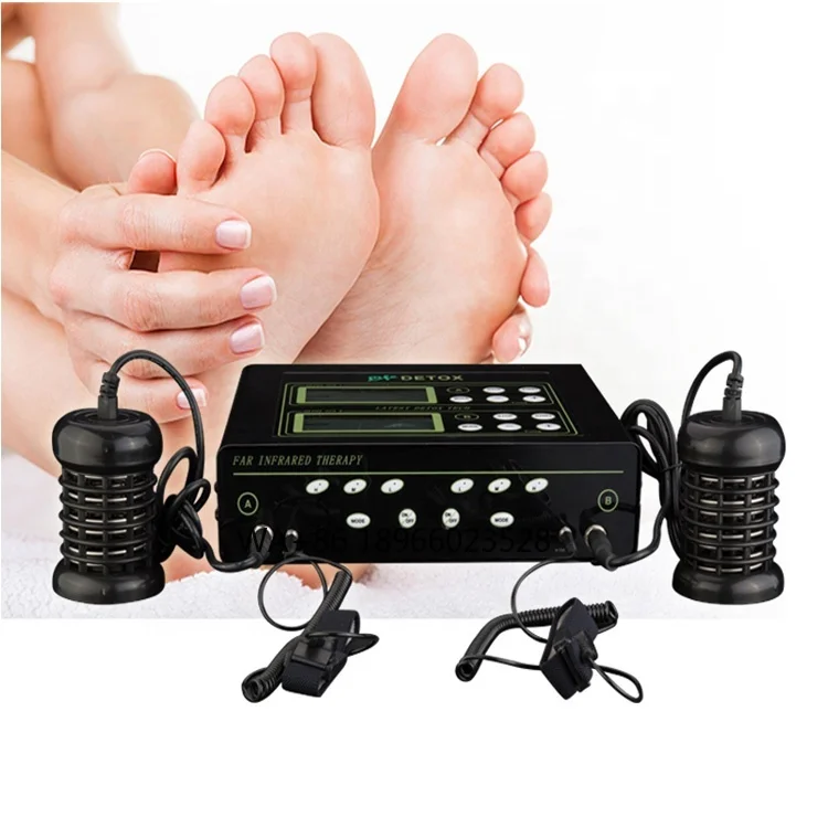 ionic foot bath detox machine ion cleanse Dual Ionic Body Detox Foot Ionizer Machines Life Detox Machine