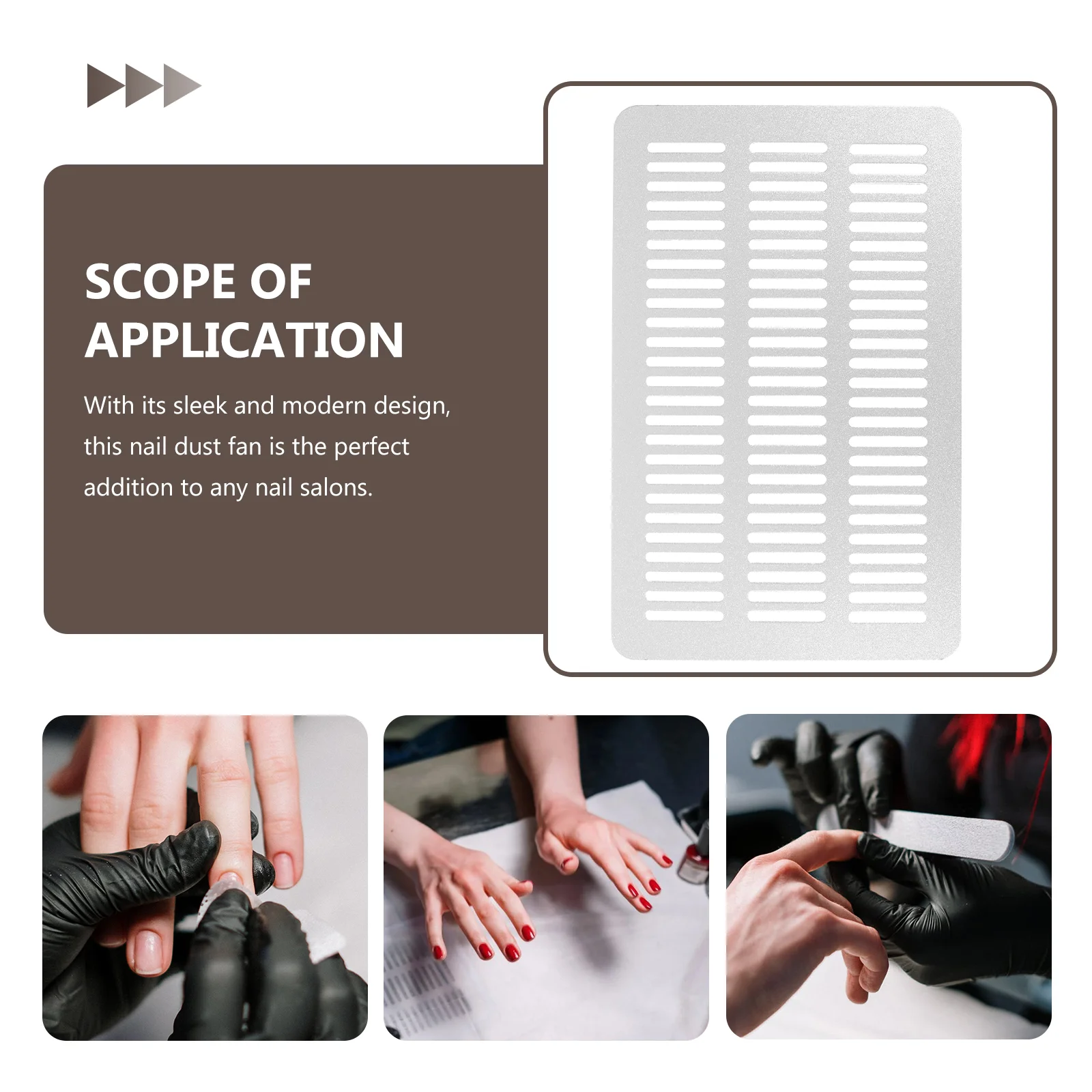 Extractor Manicure Table Fan Cover Nail Dust Collector Shine Accessories Iron Replacement