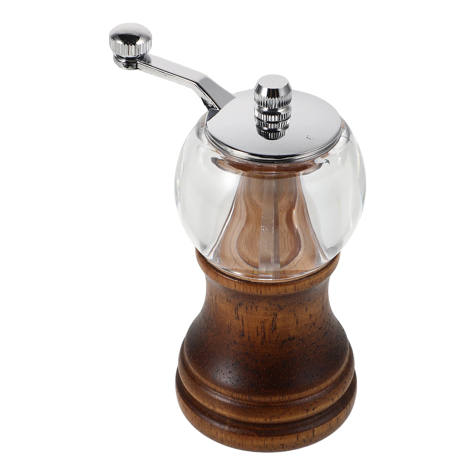 

Manual Mini Pepper Grinder Crank Handle Portable Coffee Grain Mill Outdoor Camping Use Small Salt Peppercorns
