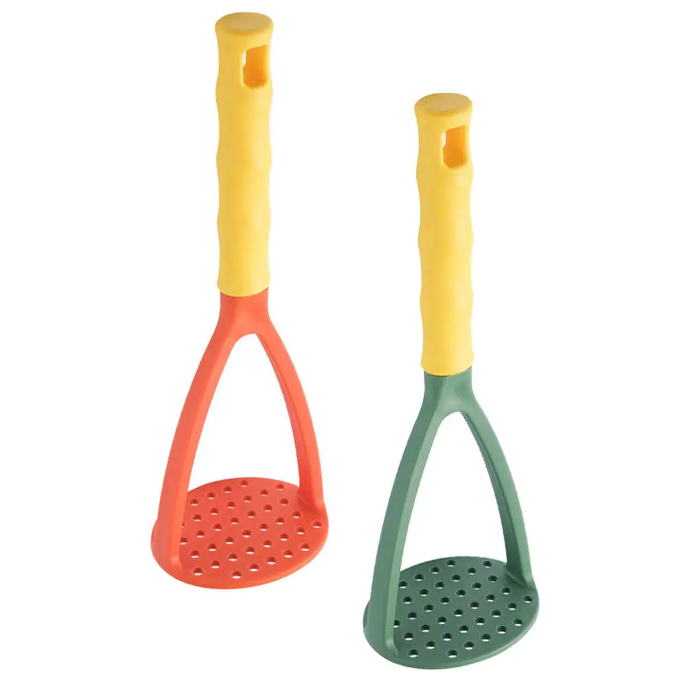 

Набор из 2-х ручных прессов для картофеля из полипропилена, измельчитель для детского питания, кухонный инструмент, пресс для овощей, многоразовый