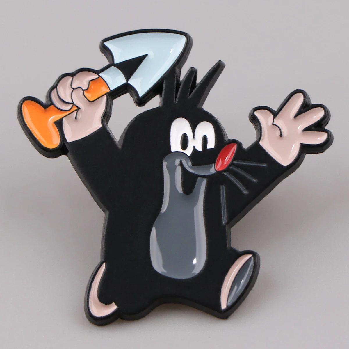 Cute Little Mole Emaliowane szpilki Kreskówkowe broszki dla kobiet Odznaki Szpilki do klapy Biżuteria Odzież Akcesoria Dzieci Przyjaciele Prezent