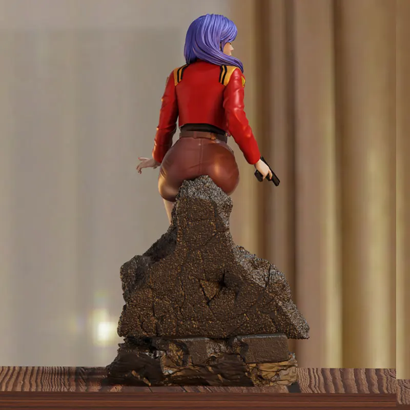 1/24 75mm 1/18 100mm Resin Model EVA Girl  Figurine Unpainted 1/24 75mm Figurine RW-1459