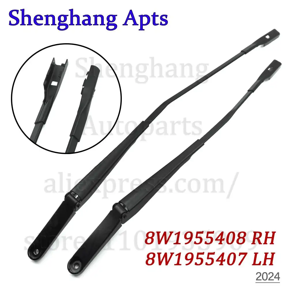 

Right Left Windshield Wiper Arm For Audi A4 S4 A5 RS5 S5 2018 2019 2020 2021-2024 8W1955408,8W1 955 408,8W1955407,8W1 955 407