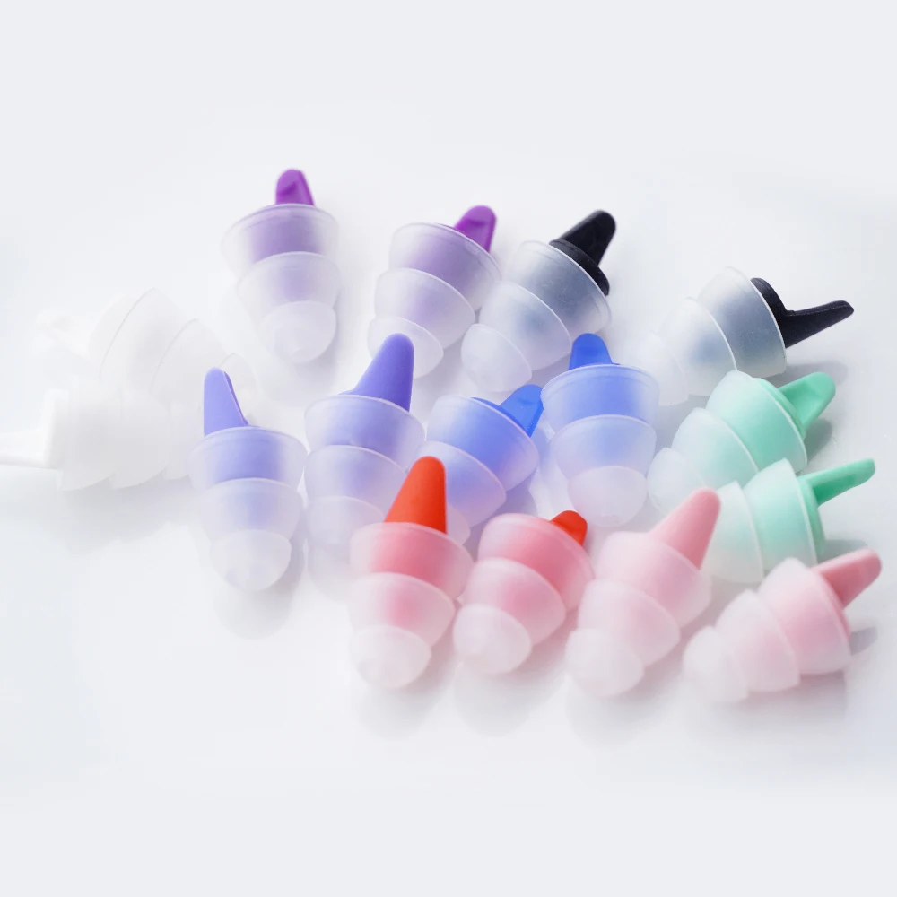 • Soft Silicone Material :Crafted from high-quality soft silicone, these ear plugs provide a comfortable fit and ensure easy ins