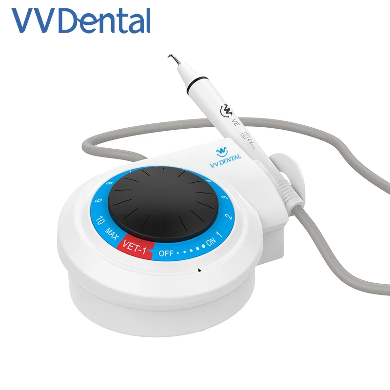 VVDental Ultrasonic Scaler Periodontal Supragingival Subgingival Cleaning VET-1 Knob Scaler Panel  Classic Dental Scaler Design