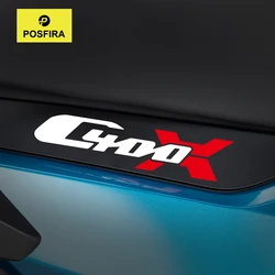 POSFIRA 오토바이 스티커 비닐 데칼 BMW C400X 스티커 C400 C 400X2018-2025 2024 2023 2022 2021 2020 2019 액세서리