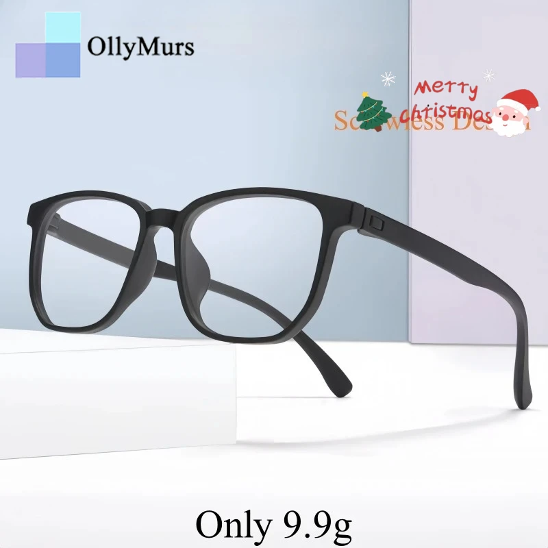 

OLLYMURS Сверхлегкие TR90 безвинтовые очки по индивидуальному заказу, маленький размер, ретро квадратная оптическая оправа для очков для мужчин и женщин