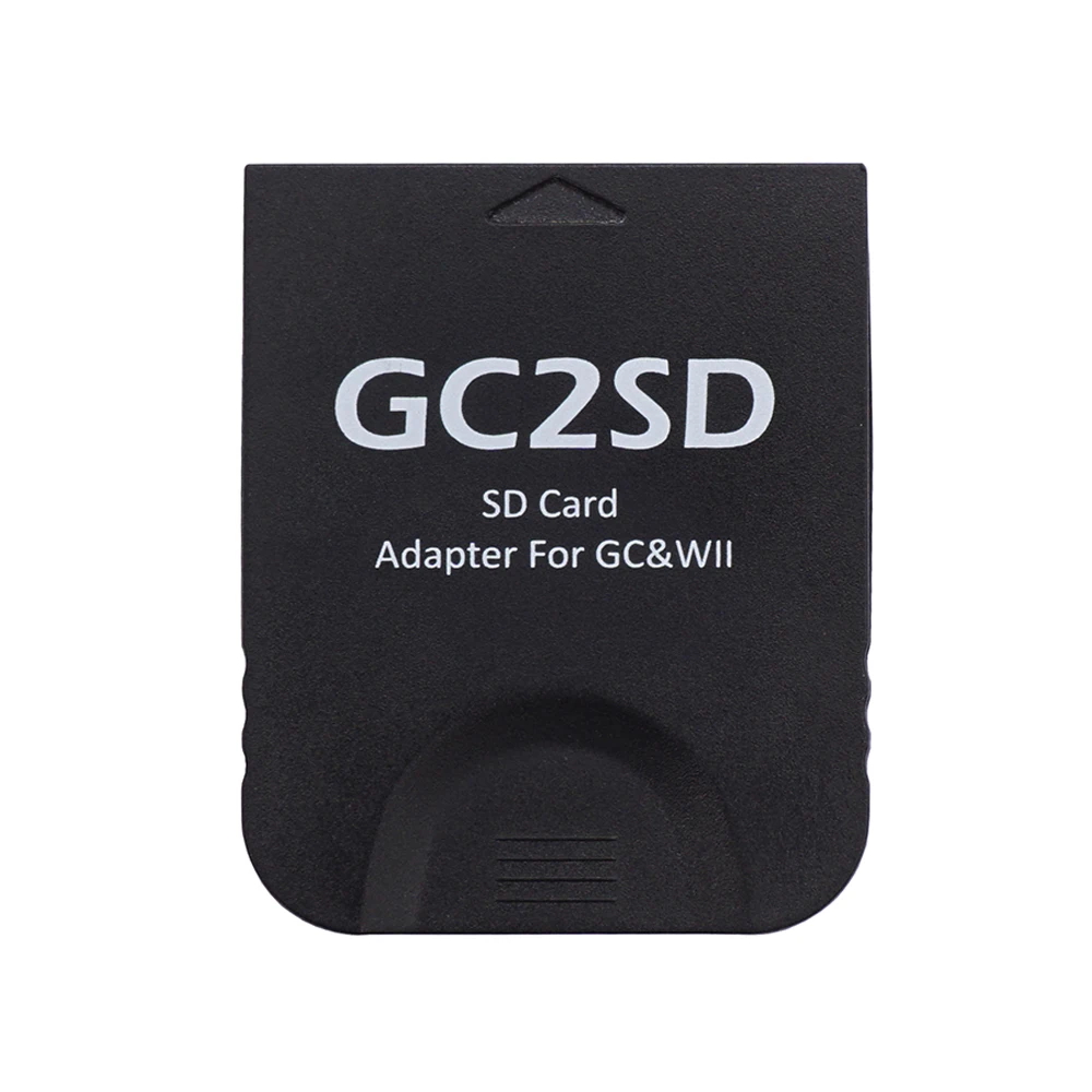 ニンテンドーゲームキューブ　メモリーカード　ソフト2本付き BitFunx GC2SD マイクロ SD カードアダプタメモリ TF カードアダプタ