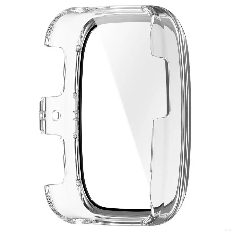 شاهد العلبة مع فيلم زجاجي مقسى لغطاء حامي نشط 2 حامي Smartwatch Screen Protector Shell