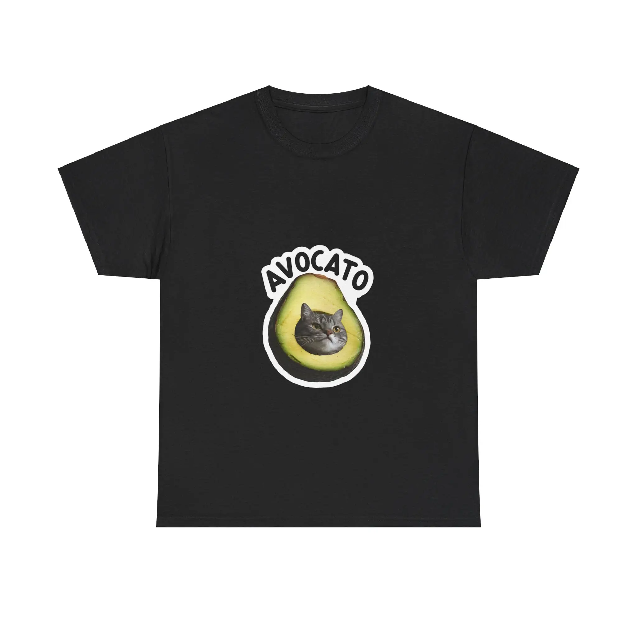 Avocato T Shirt Funny Cat Avocado Pun For Lovers Foodies And Enthusiasts