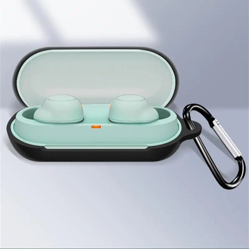 Earphone Protective Case For Sony WF-C500 Bluetooth Headset Protective Cover For Sony Silicone Earphone Case