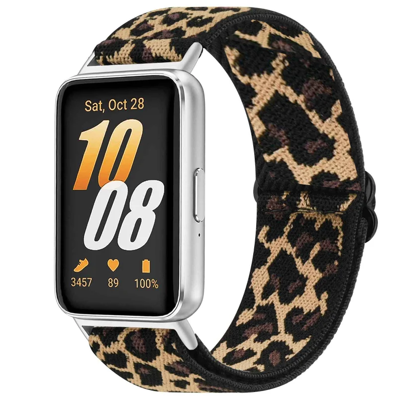 Nylon Loop Strap for Samsung Galaxy Fit 3 Adjustable Elastic Bracelet Watchband for Samsung Galaxy Fit 3 Band Correa Accessories