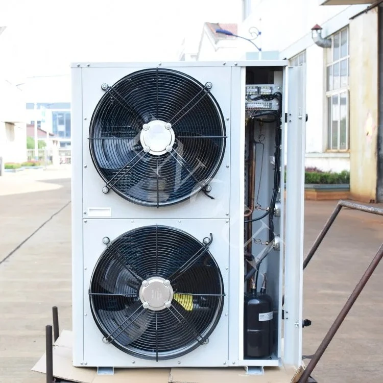 

Scroll Compressor Box 5HP Double Two Fan air Cooler Condensing Unit