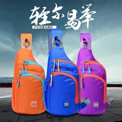 Bolsa de pecho para deportes al aire libre para mujer, bolsa cruzada, mochila de ciclismo informal, bolsa de hombro, moda