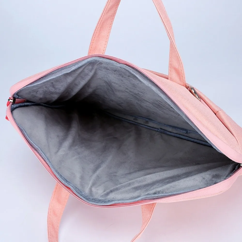 

Shoulder Strap Business Laptop Bag with Handle Briefcase Portable Laptop Bags Waterproof 14 Inch Laptop Shoulder Bag Office Use