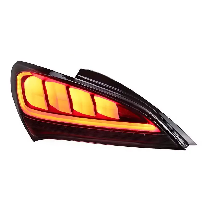 Tylne światła LED do Hyundai Rohens Coupe 2009-2013, nowy styl, pełne LED, dynamiczne kierunkowskazy, kompletny zestaw lamp tylnych.