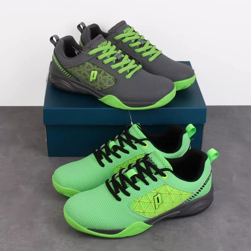 2026 New Badminton Shoes For Unisex Luxury Brand Tennis Shoes Men Women Comfortable Table Tennis Shoe Couples Leather Sport Shoe