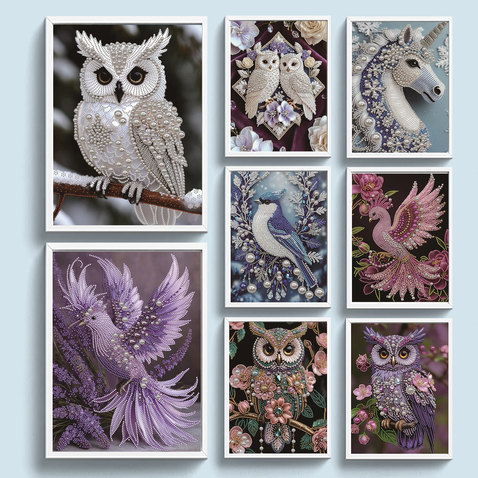 

Jewelry Animal Special Shaped 5D DIY Partial Drill Diamonds Dots Gem Art Kits for Adults Beginners Home Decor 11.81x15.75inch