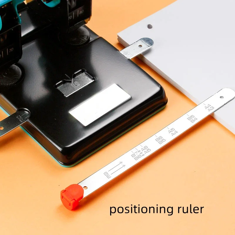 Upgrade Hole Puncher Stationery Binding Hole Multi-function Puncher Financial Information Document Office Thick Book Large Doub