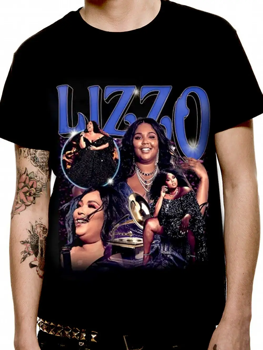 Lizzo Retro Vintage T Shirt Tour SweaT 90s Style