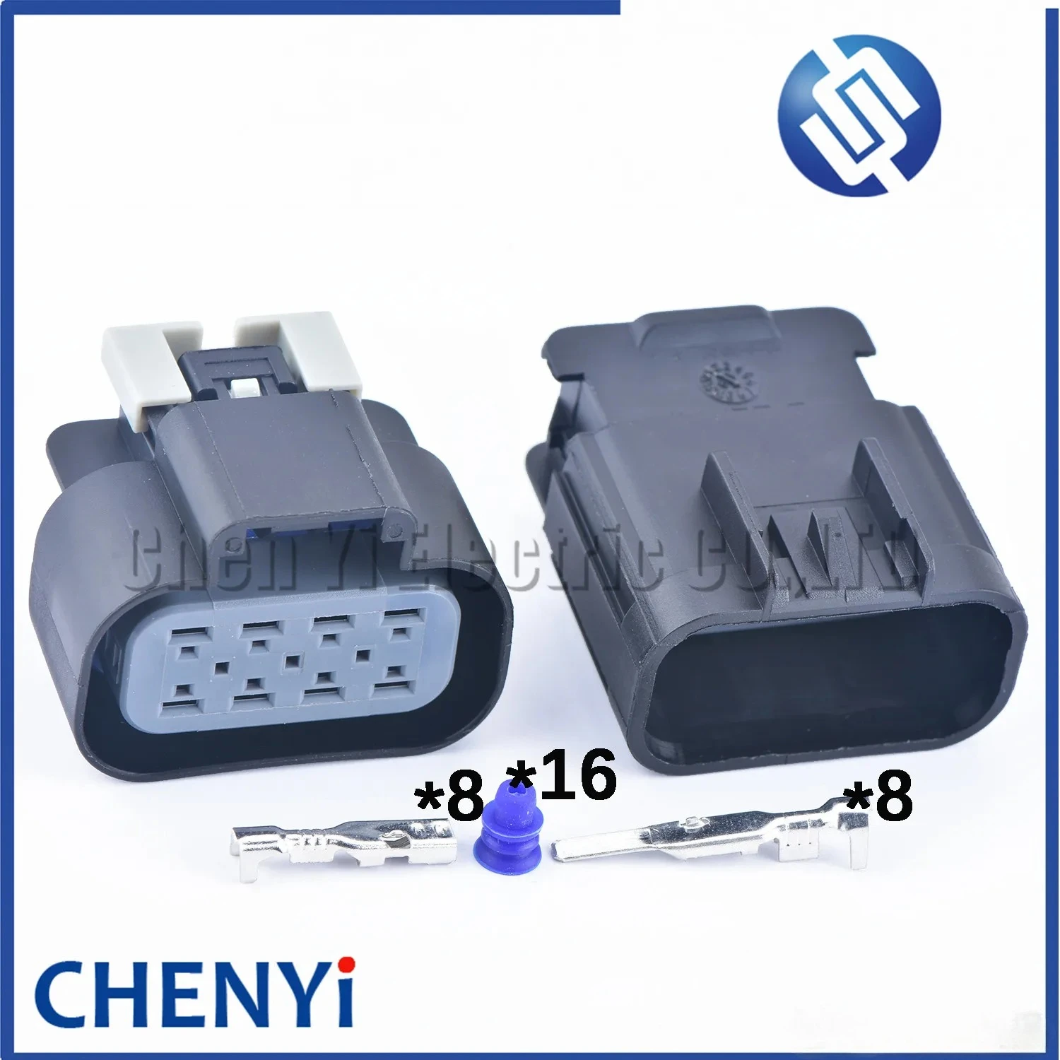 8 Pin male female 2.8mm series Automotive waterproof connector Headlight Cable Wire Sockets Plug 15326654 15326655 For BUICK