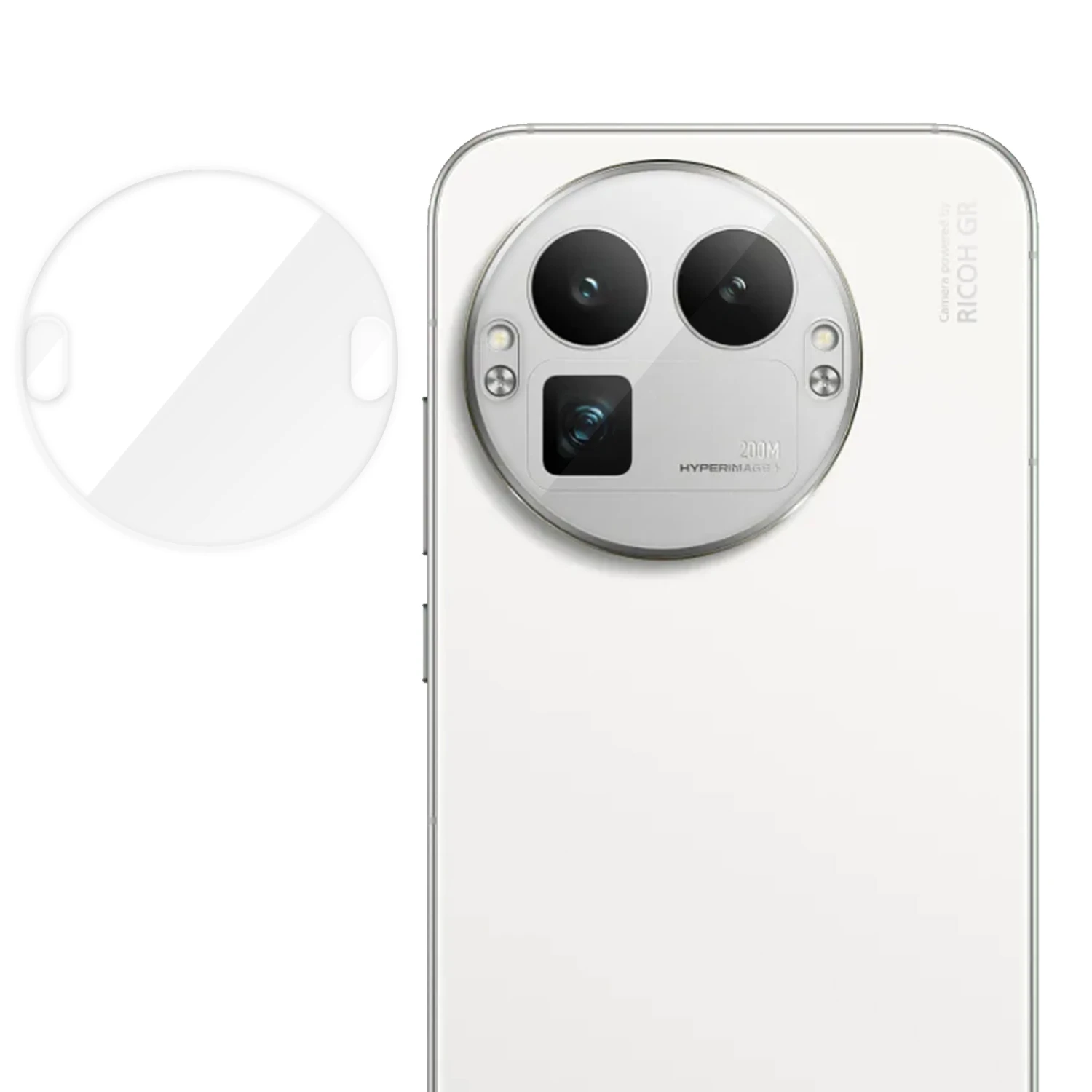 

For Realme GT 8 Pro 5G Full Cover Camera Lens Protector High Definition Anti Fingerprint AR Tempered Glass Lens Film - Transpare