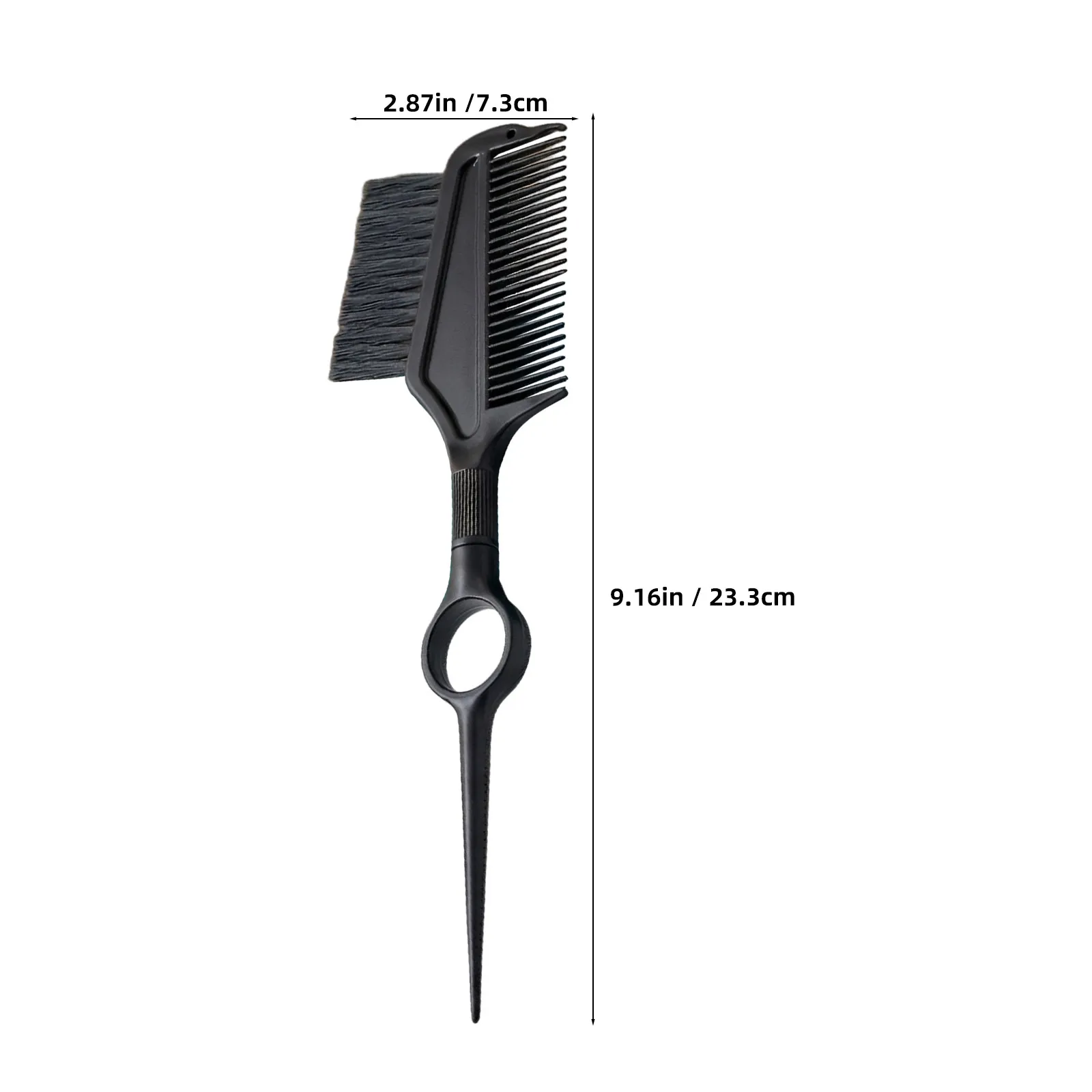 Hair Dye Brush Comb 9 Inch Rotating Head Applicator Ergonomic Grip for Even Color and Root Touch Up