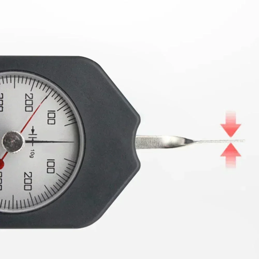 Force Measuring 120*80*30 Mm Double Pointer Tensiometer Robust Materials Versatile Application Accurate Measurements