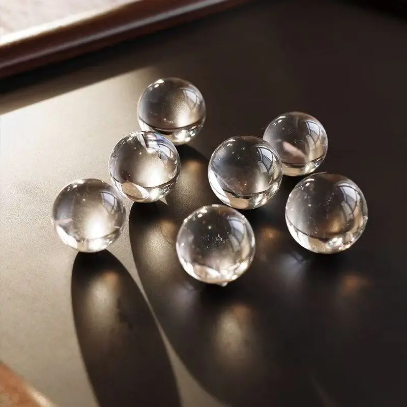 Clear Lens Globe PMMA Plastic Solid Ball 10-100mm Lensball for Sphere Photography Decoration Home Room Decor Decorative Balls