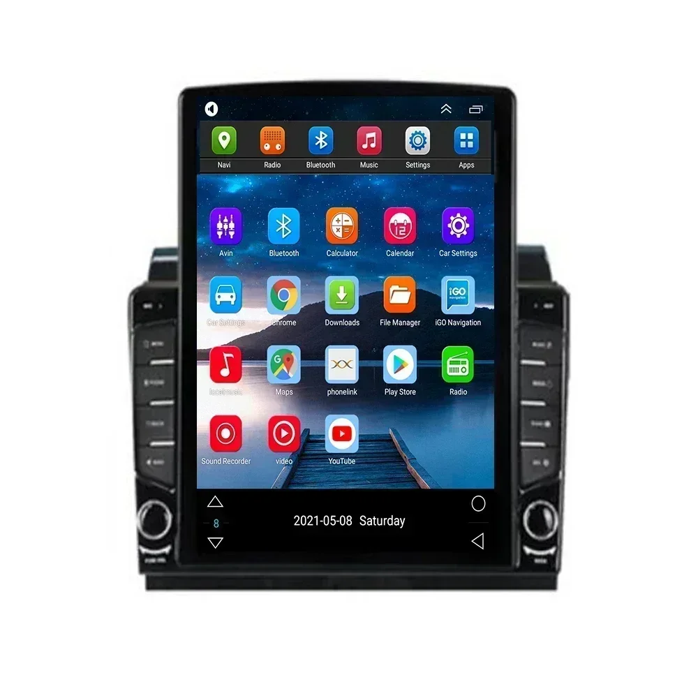 

Android For Fiat Ducato Jumper CHEVROLET Boxer 2006-2025 Tesla Type Car Radio Multimedia Video Player Navigation GPS RDS no dvd