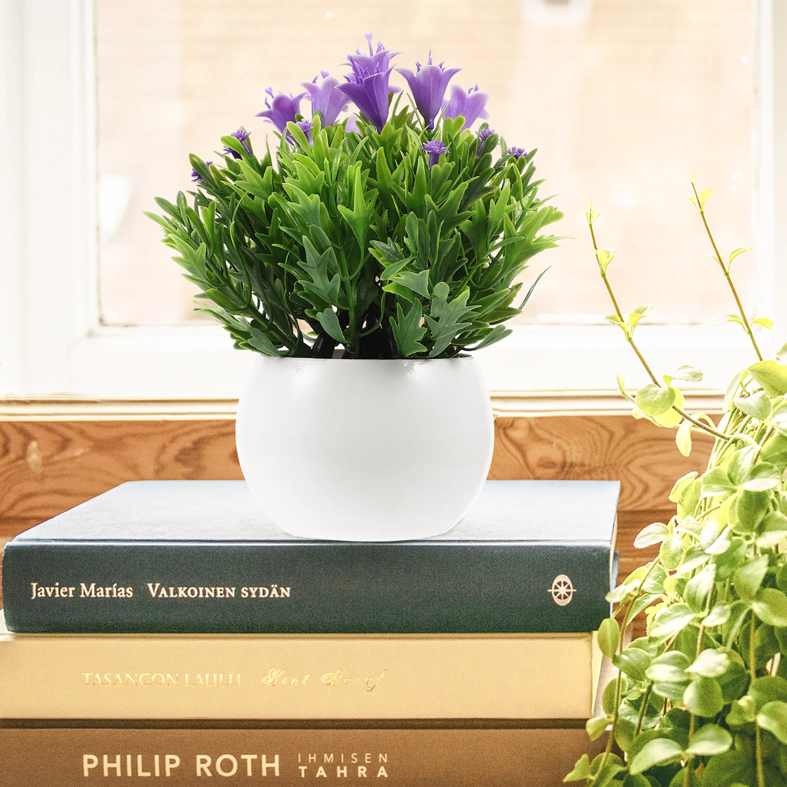 

Artificial Potted Plant Fake Bonsai Lifelike Foam Pp Pvc Indoor Decor For Living Room Desk Home Office Decoration