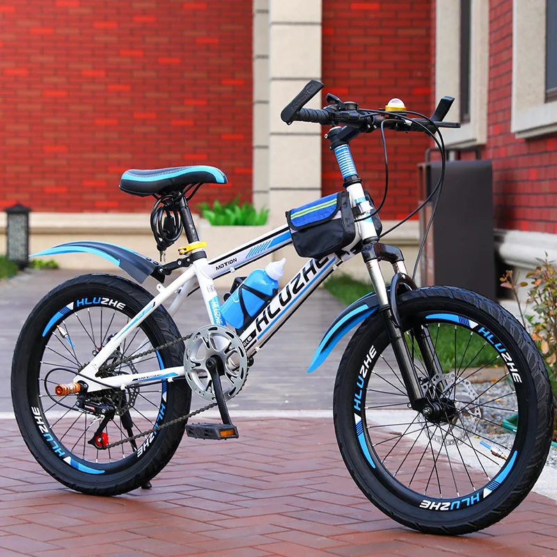 Kinderfiets 18/20/22 inch mountainbike dubbele rem jongens en meisjes fietsen tandwiel