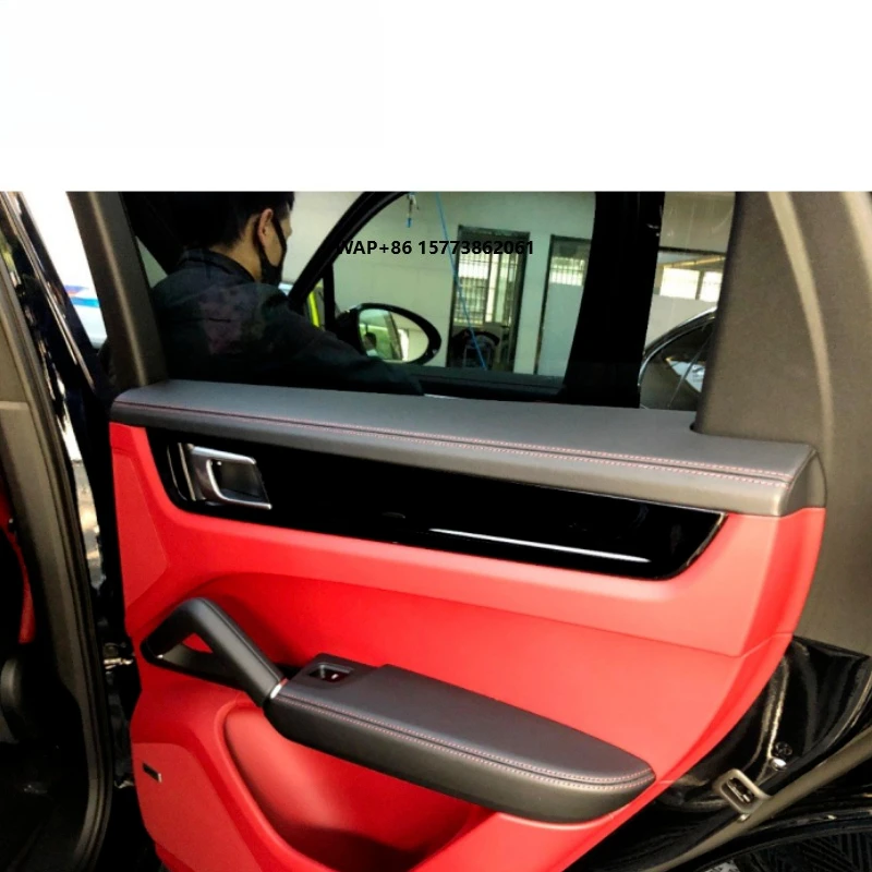 

Porc Carbon Fiber Material 9Y0 Interior Door Slat Instrument Panel Dashboard Cover for 9YO Controls