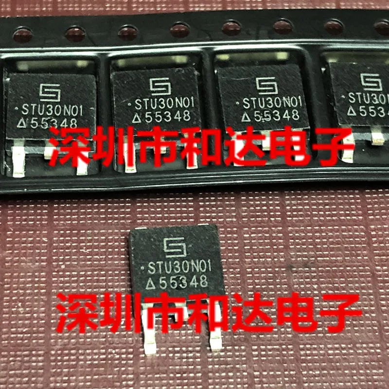 

10 шт. оригинальная новая полевая трубка STU30N01 MOS TO-252 100 В 30 А