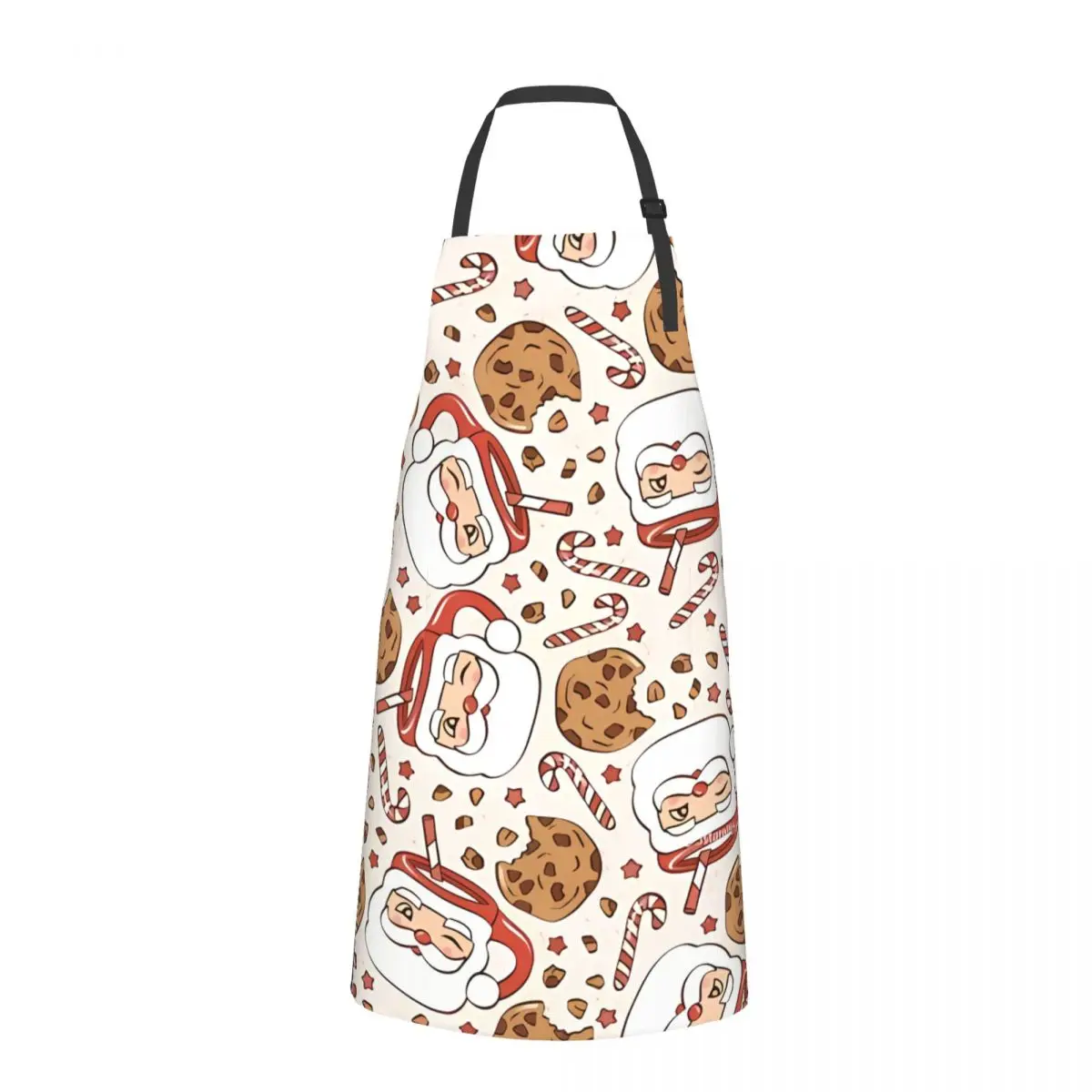 Merry Christmas Gifts Adjustable Kitchen Apron Multi-functional Apron for Cooking, Baking & Household Chores