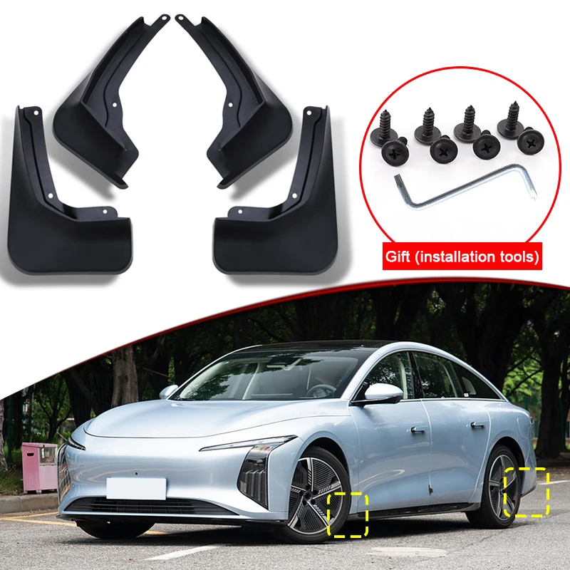 

Car Styling For Forthing S7 2024 2025 2026 ABS Car Mud Flaps Splash Guard Mudguards MudFlaps Front Rear Fender Auto Accessories